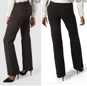 Betabrand Dress Pant dark grey slacks NWOT